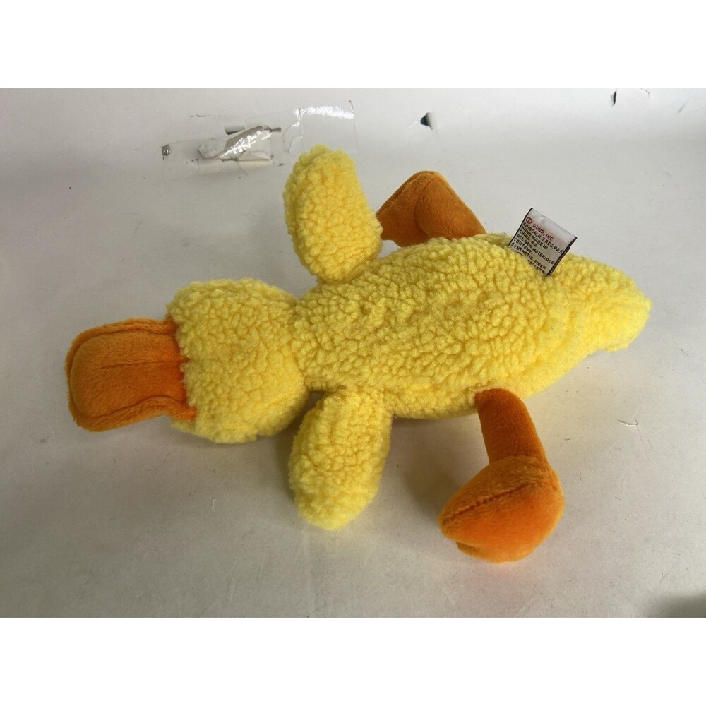 Gund Quackerjack Duck Yellow Laying Stuffed Animal Plush Toy 5262 - Picture 7 of 7